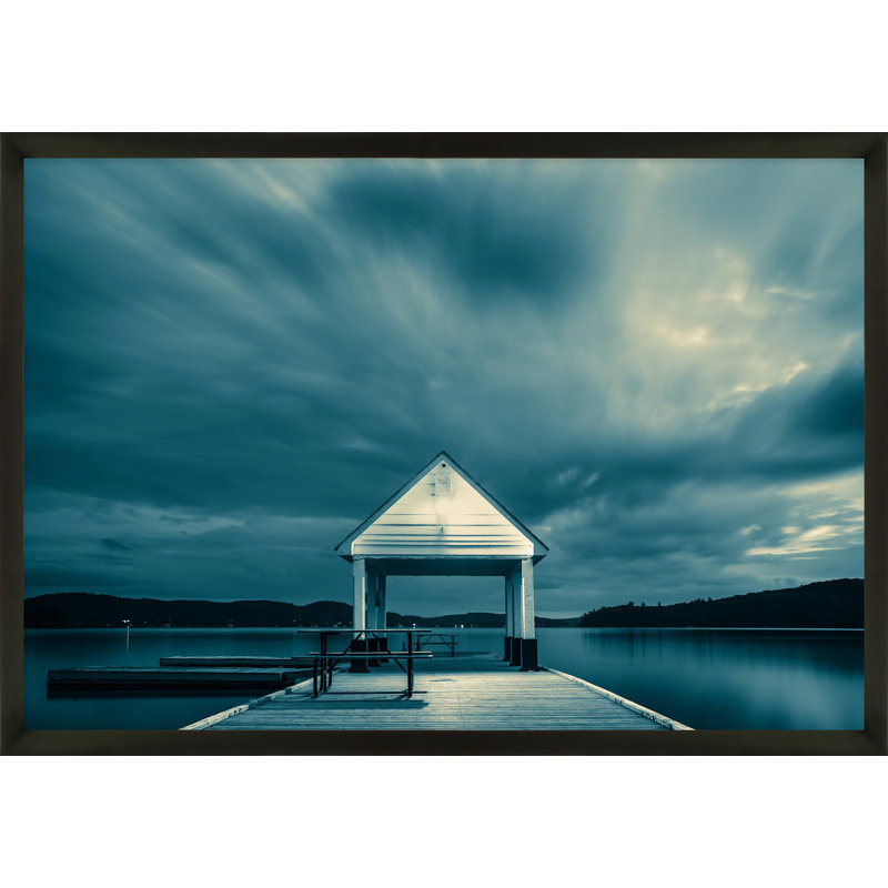 Rosseau Dock Print by Peter Dušek, 21" H x 30" W x 1.25" D, Black