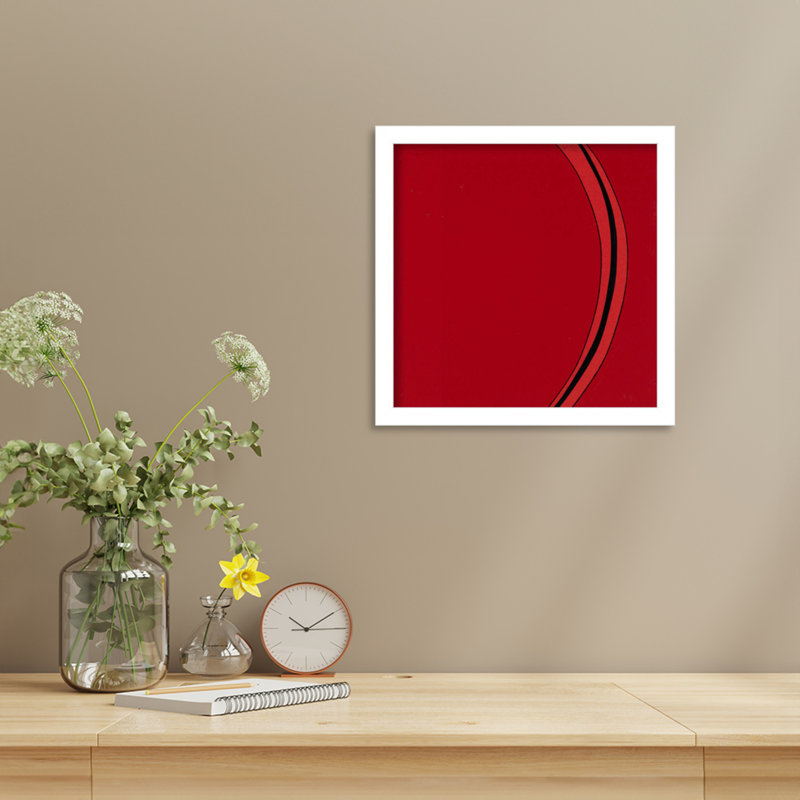 Segment by Alex Dunn, White, 13" H x 13" W