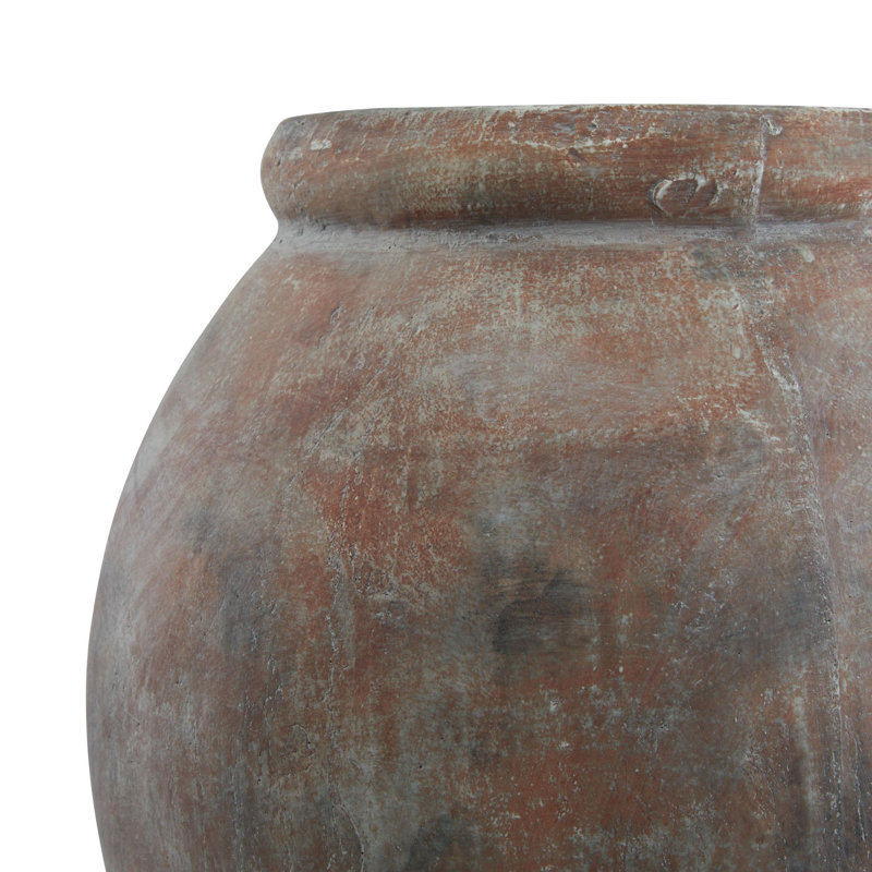 Marina Handmade Ceramic Planter, Brown