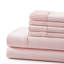 Ensemble de draps 6 pièces avec 4 taies d'oreiller plissés en rayonne de coton de toutes les saisons de Marina Marina Home Bedding Essentials-1702249801-1677134109