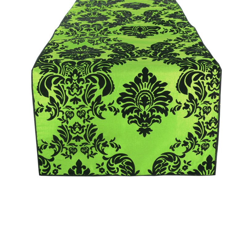 Batum, 72" x 12", Black/Lime