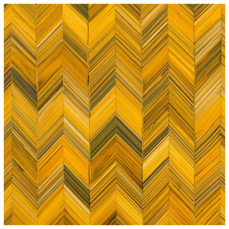 Yellow Chevron Pattern Blankets, 50in W x 60in H