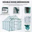 Serre à porte escamotable 8X8FT-117549019