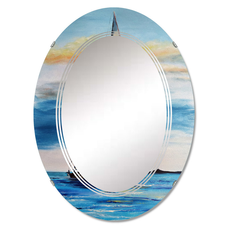 Miroir de salle de bain sans cadre, 30 po x 20 po