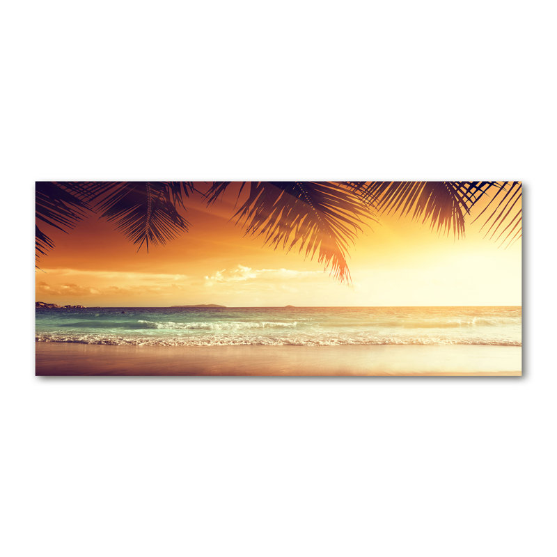 Tropical Beach - Wrapped Canvas Print