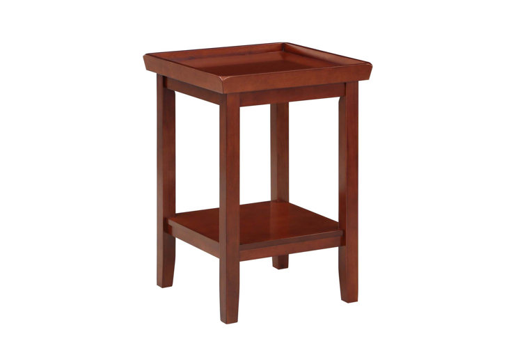 Gwen Tray Top End Table with Storage