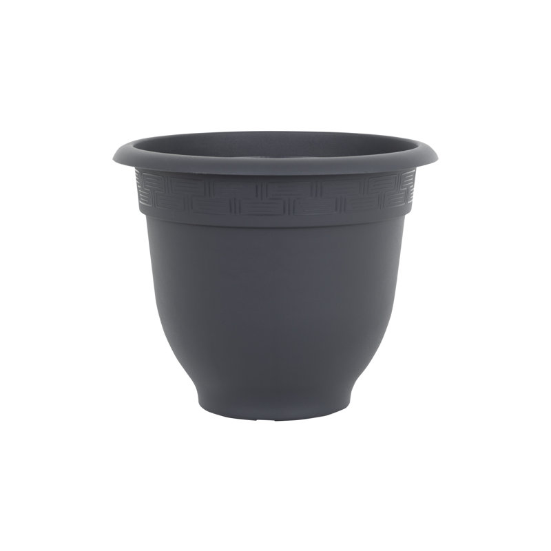 Wham Bell Pot Round Planter Slate, 29cm H x 36cm W x 36cm D