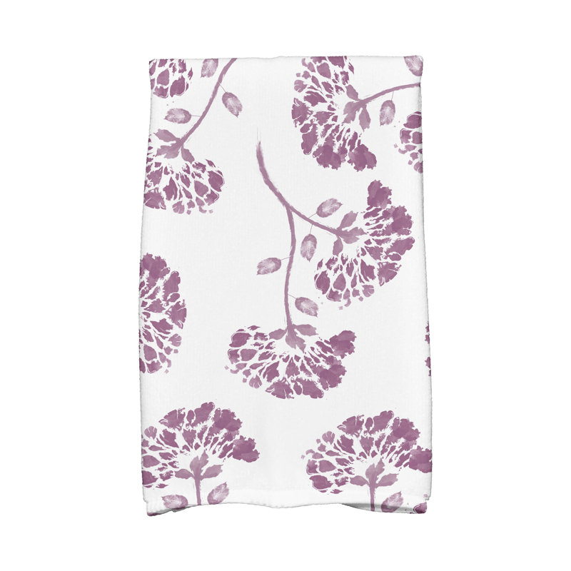 Serviette essuie-mains, Mauve