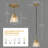 1 - Light Kitchen Island Pendant