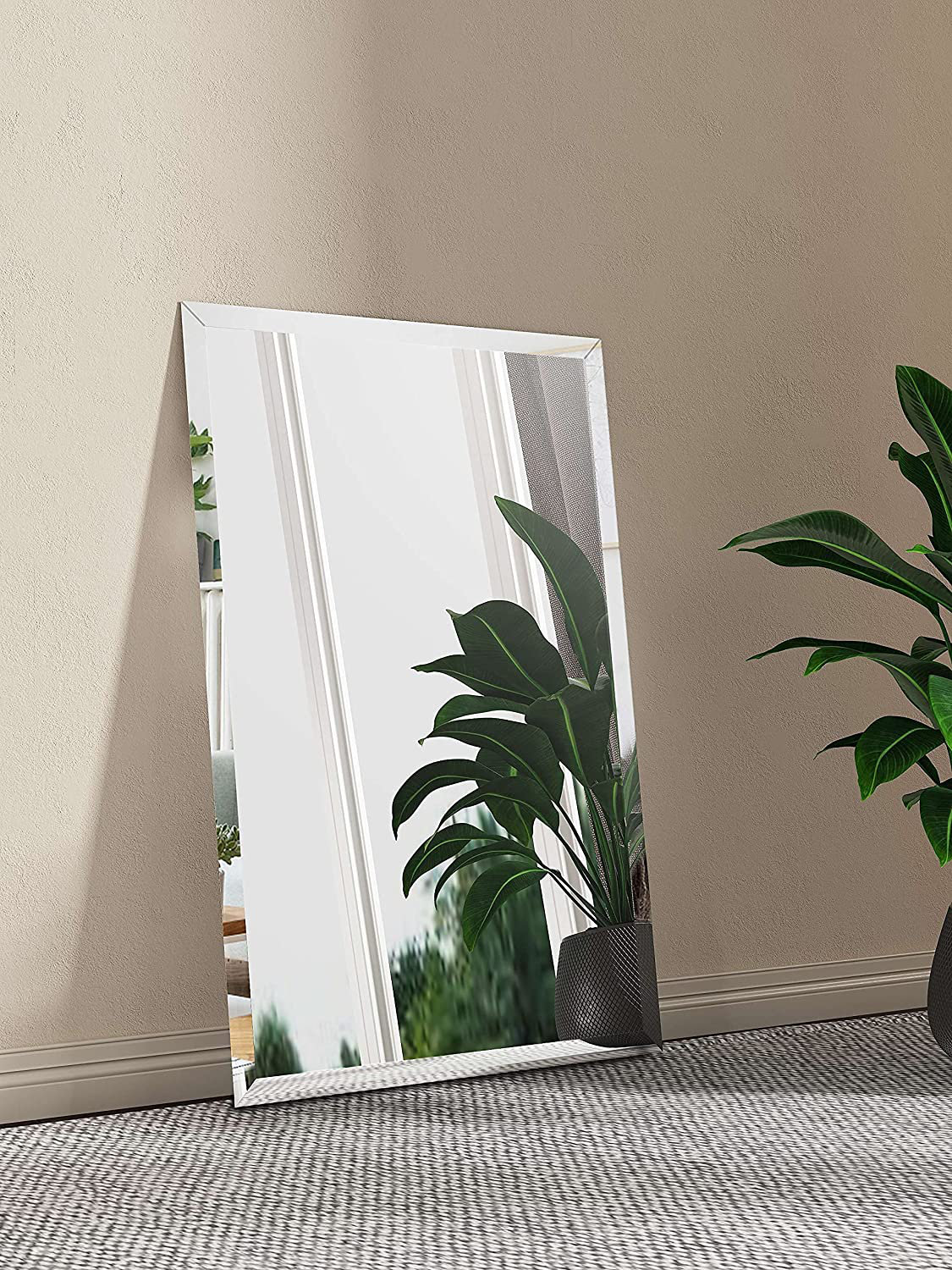 Latitude Run® Beveled Frameless Vanity Mirror | Wayfair