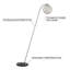 Lampe sur pied 61 po Nikias-860528941