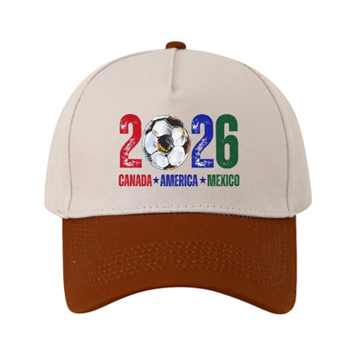 Ball hat Cup26 Hats USA CAN MEX 2026 Host  Soccer Football Supporters Cap