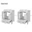 Meuble-lavabo 48 po avec lavabo encastré intégré-962262313