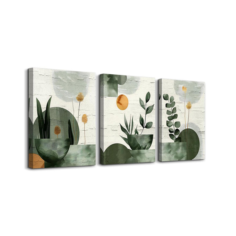 3 Piece Wrapped Canvas Print
