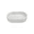White Natural Marble Bathroom Vessel Sink, Semi-Polished Surface, Natural Stone, Genuine Marble, Real Marble, 23.6X15.7Xh5.9 Inches/600X400XH150 Mm-338627146