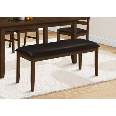 Banc en similicuir Jeanny