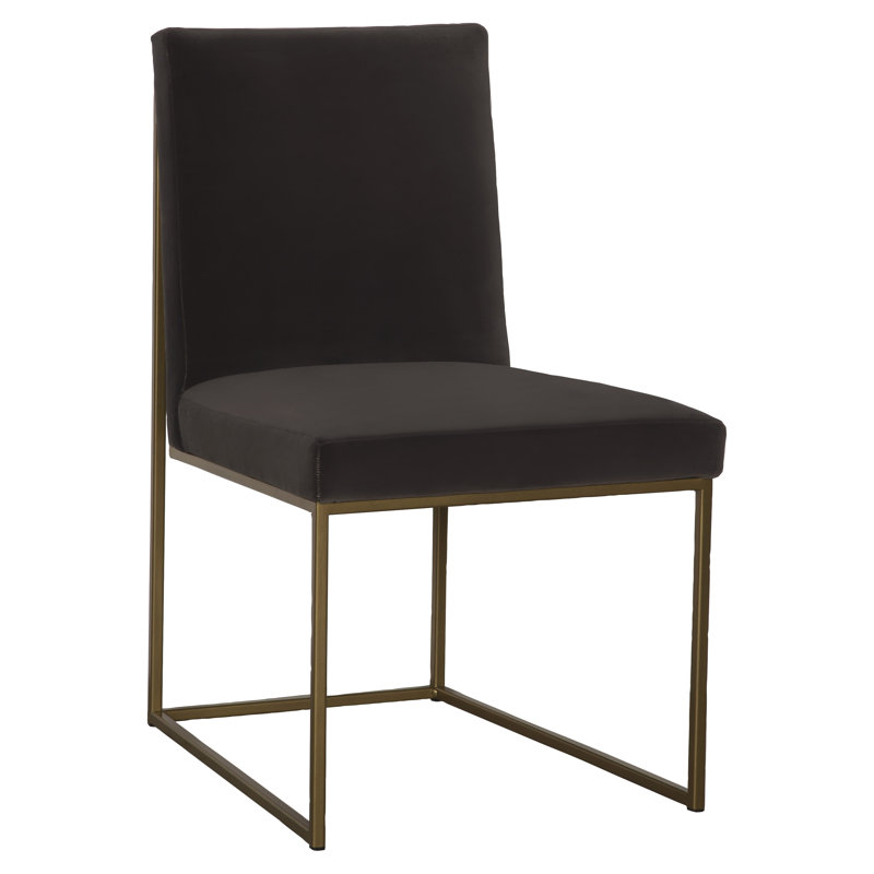 Chaise d'appoint Ian, Laiton brillant, 9906 Arctique