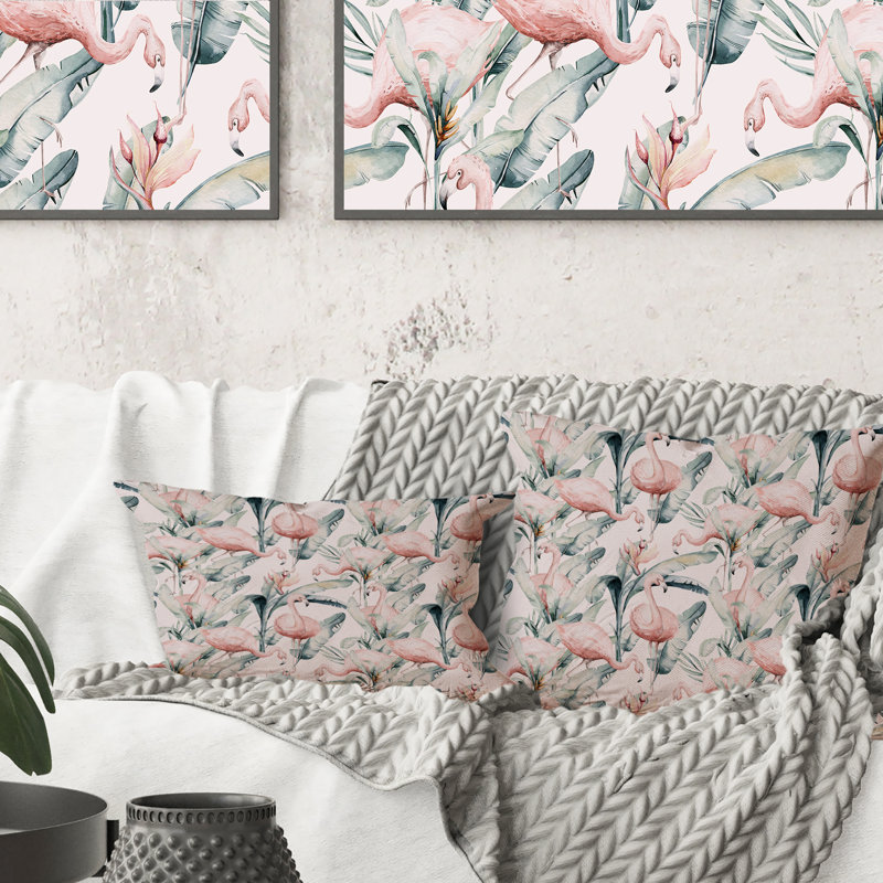 Coussin Tropical, 18 po x 18 po