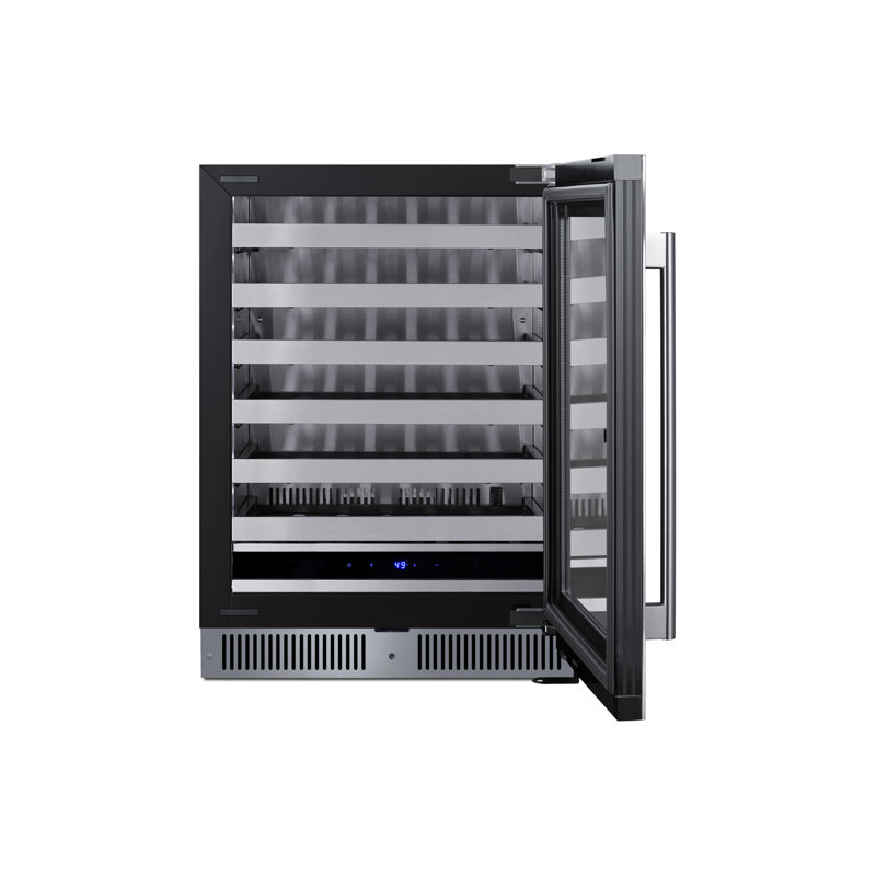 Summit Appliance 24" Wide Built-In Commercial/Residential Shallow 18" depth Wine Cellar, null