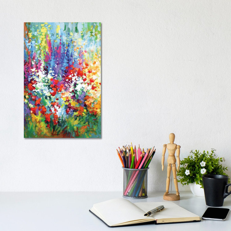 Blooming Hope by Leon Devenice - Wrapped Canvas Painting, 20.32 cm H x 30.48 cm W