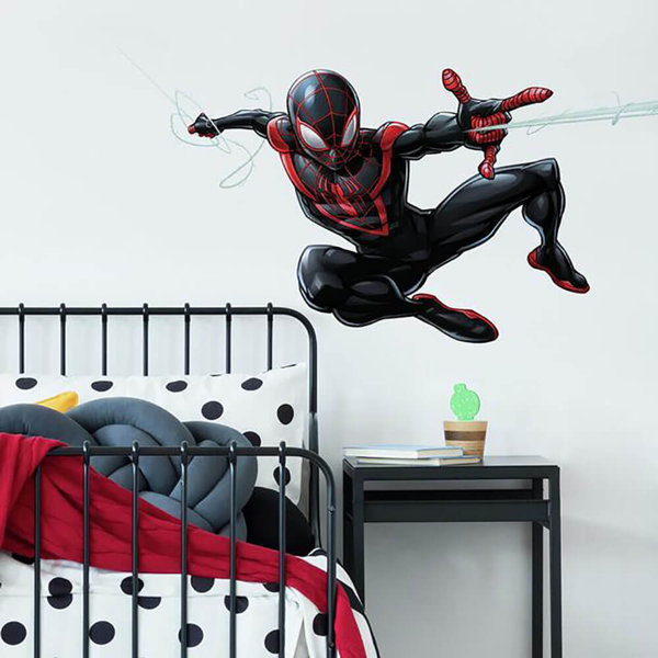 RoomMates Spider-Man Miles Morales Peel & Stick Giant Wall Decals