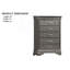 Mobilier de chambre à coucher à tiroirs modernes 1 pièce