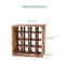 Bharat Floor Wine Bottle Rack Brown