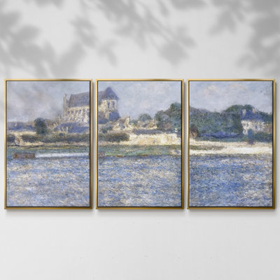 «The Church of Vernon Under The Sun», 1894, reproduction d'art sur toile encadrée