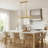10 - Light Dimmable Kitchen Island Modern Linear Chandelier