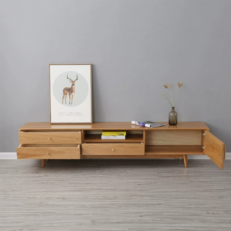 Meuble télé moderne et simple, 70.87"