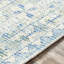 Tapis bleu en coton tissé à la main Wensley-837141422