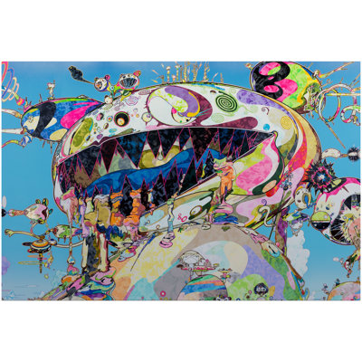 «Takashi Murakami Paris Fondation», papier d'art moderne, affiche sur toile