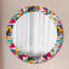 Huldar Glass Flat Wall Mirror