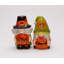 Gnome d'automne pèlerin sel et poivre