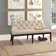 Jaclyn Linen Blend Upholstered Bench