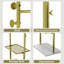 Metrodora 50cm Clothing Rack