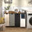 Laundry Hamper With Shelf, Laundry Basket 4 Section, Laundry Sorter With Pull-Out Removable Large 4 Color Bags And Movable Wheels, Metal Frame