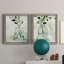 «Eucalyptus Branch Still Life I», ensemble de 2 peintures sur toile encadrées-378258432-378258435