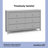 Alpine 6 Drawer Double Dresser-41175063