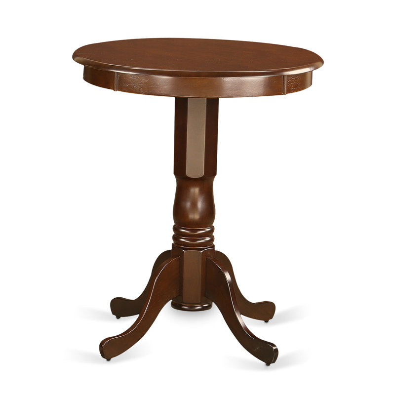 Table de bar à hauteur de comptoir Eden, Acajou, L 30 po x l 30 po