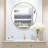 Karrina Round Metal Accent Mirror-530565687-530565680
