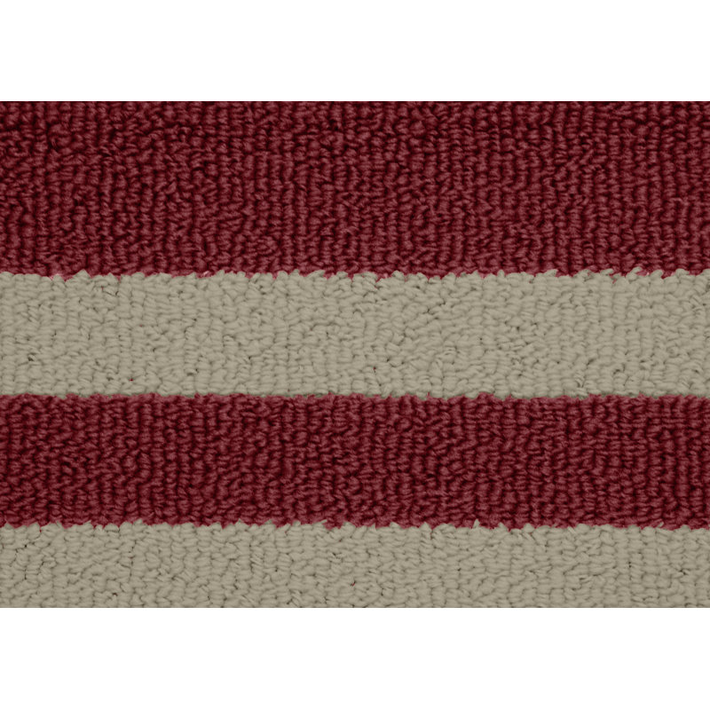 Tapis rouge touffeté Ertan, Rectangle 5 pi x 7 pi