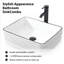 Meuble-lavabo simple 24 po avec comptoir en bois manufacturé et lavabo vasque, comptoir en bois manufacturé, robinet et drain-96225894