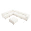 Canapé modulaire modulaire avec rangement