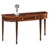Raybon 52.75'' Solid Wood Top Console Table