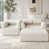Beige/White Velvet est en rupture de stock