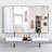 55"x30" Oversized Modern Rectangle Bathroom Mirror
