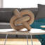 Sculpture en bois Goliara, petit brun naturel-1693090717-1693090716