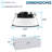 3'' 10 Watt Dimmable Air-Tight IC Rated LED Canless Recessed Lighting Kit