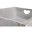 Totten Heart cut out Serving Tray